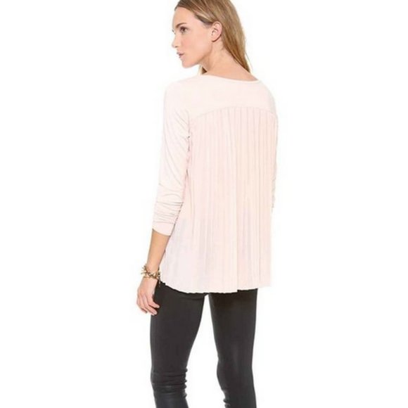 Club Monaco Kassandra Accordion Blouse - Picture 1 of 6
